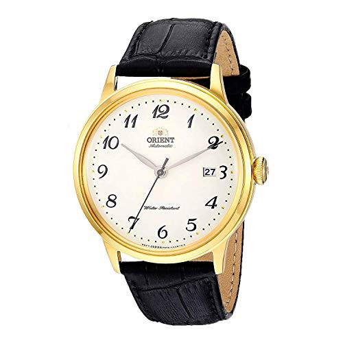 腕時計 オリエント メンズ Orient Men's 'Bambino Version 5' Japanese Automatic Stainless Steel Watch,