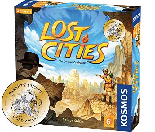 週間ランキング１位獲得 海外カードゲーム 英語 アメリカ Lost Cities Card Game With 6th Expedition 最安値に挑戦
