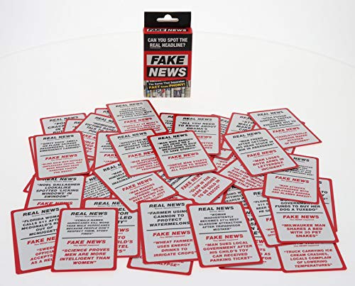 海外カードゲーム 英語 アメリカ Real or 品質が Fake News 激安価格と即納で通信販売 Card Game Party Fact Phon Separate from Games.