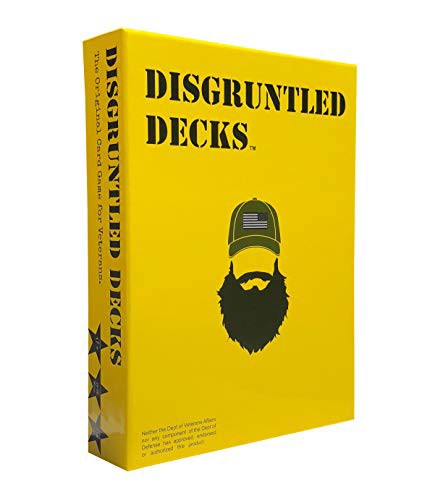 超歓迎された Disgruntled Party Decks アメリカ 英語 For 通販 Military 海外カードゲーム Party Card Original The Game For Vet お年玉セール特価