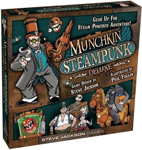 アメリカ 海外カードゲーム Jackson Game 英語 Games Games カードゲーム Deluxe Steampunk Card Game Steve Munchkin