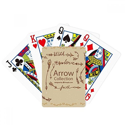 返品保証 Diythinker 英語 Card Mia 海外カードゲーム Fashion Tableto Bohe その他カードゲーム アメリカ Wind Arrow Poker Playing Card Tableto 激安 通販