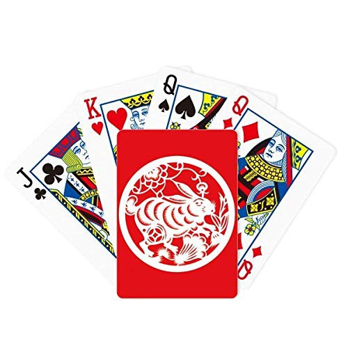 買いオンライン Animal アメリカ Rabbits China カードゲーム Diythinker Playin Poker その他カードゲーム Zodiac 英語 アメリカ 海外カードゲーム Paper Cut Art 売り卸値