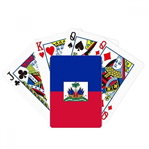 Diythinker ネットショッピング National Haiti 海外カードゲーム Haiti North 英語 Playin アメリカ Flag Playin America Country Poker