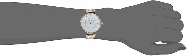 腕時計 アンクライン レディース Anne Klein Women's Premium Crystal Accented Leather