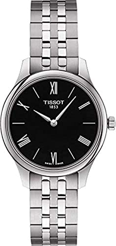 Tradition 通販 5 5 腕時計 Black レディース Tissot Black Quartz Ladies 腕時計 Dial ティソ Watch T063 9 11 058 00