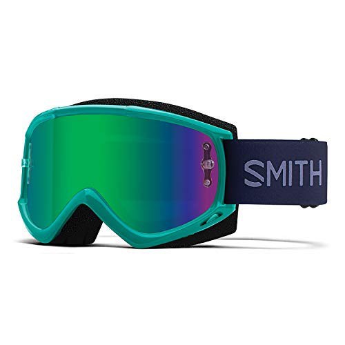 上質で快適 スミス スポーツ 釣り Smith Fuel V 1 Bike Goggles Indigo Iris Green Mirror わけあり並の激安価格