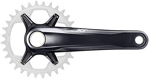 クランク パーツ 自転車 SHIMANO XT FC-M8120 2X Boost Crankset Black, 170mm, 36/26t