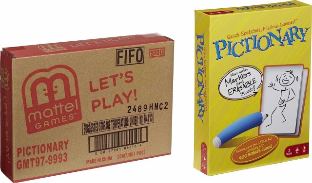 流行販売 のボードゲーム アメリカ Drawing Pictionary Quick 英語 英語 Pictionary For おもちゃ 趣味 Guessing Board Game Family Kids Teens 再入荷品 の