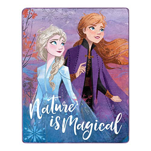 新規購入 アナと雪の女王 アナ雪 ディズニープリンセス Disney Frozen 2 Magical Girls Silk Touch Throw 新品即決