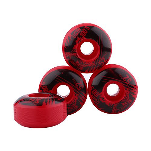 圧倒的高評価 ウィール タイヤ スケボー Yuehuam 52mm X 30mm Skateboard Wheels 4 Pcs Outdoor Classic Durable Pu Cr ランキング受賞 Asianatusah Shop