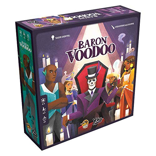 激安ブランド ボードゲーム 英語 アメリカ Lucky Duck Games Baron Voodoo Game Purple 残りわずか 在庫限り超価格 Asteriamusica Org