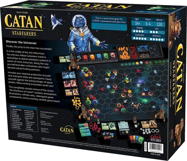 ボードゲーム 英語 アメリカ CATAN Starfarers Board Game 2nd Ed. (Base Game) Family