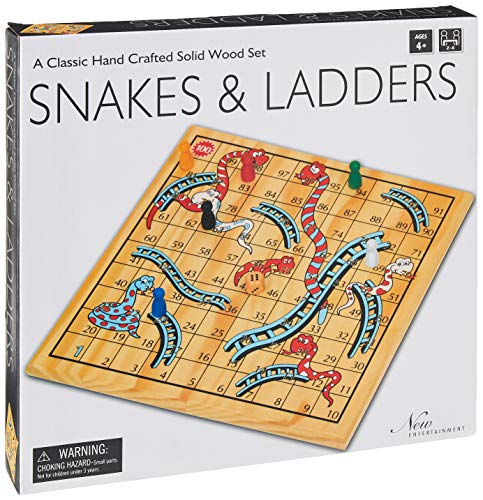Wooden 英語 ボードゲーム ボードゲーム アメリカ Snakes ボードゲーム Ladders Snakes Game