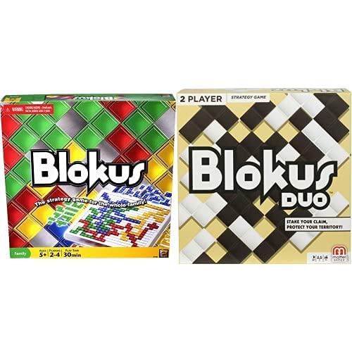 ボードゲーム 英語 アメリカ Blokus Game [Amazon Exclusive] & Duo