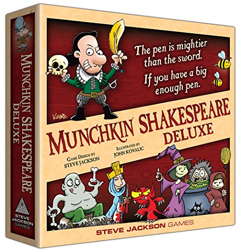 人気特価激安 ボードゲーム 英語 アメリカ Munchkin Shakespeare Deluxe 公式ストア Asianatusah Shop