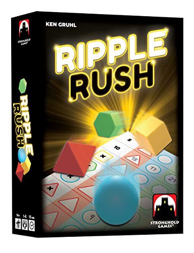 感謝価格 ボードゲーム 英語 アメリカ Stronghold Games Ripple Rush Black 被り心地最高 Asianatusah Shop