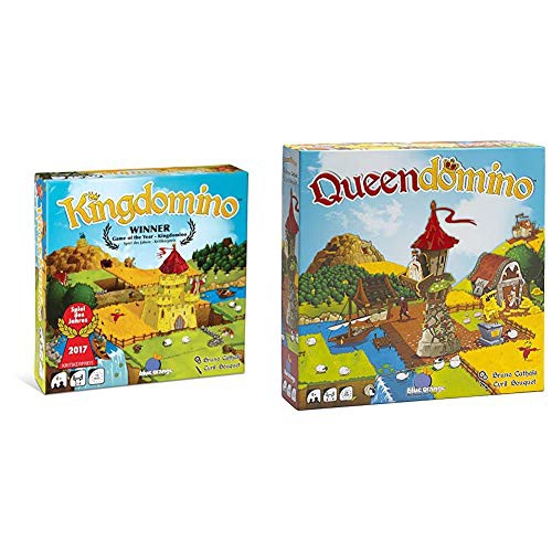 絶対的存在へ 手放せない極上 ボードゲーム 英語 アメリカ Blue Orange Games Kingdomino Award Winning Family Strategy Board Game 受注発注 Asteriamusica Org