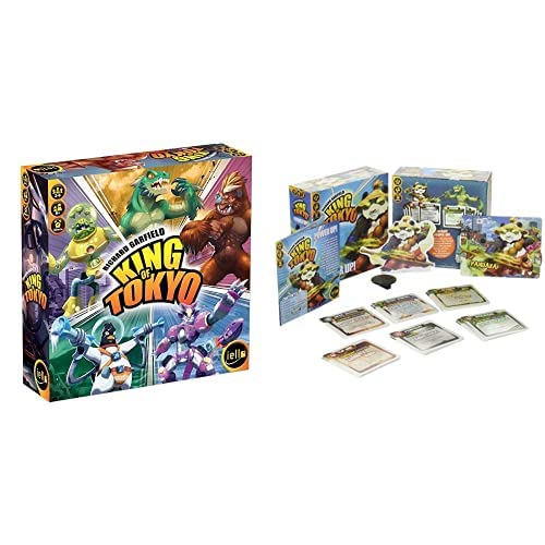 Sale 公式 ボードゲーム 英語 アメリカ King Of Tokyo New Edition Board Game King Of Tokyo Power Up New Ed 海外最新