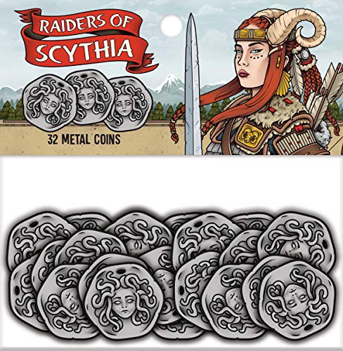 Studios Game Of 英語 Raiders Renegade Raiders ボードゲーム ボードゲーム ネットショッピング Scythia Coins アメリカ Metal