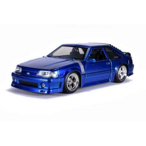 想像を超えての ジャダトイズ ミニカー ダイキャスト Jada Toys Jada Ford Mustang Gt 19 Blue 1 24 Modellin 再入荷