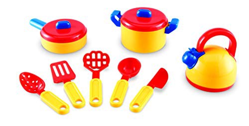 知育玩具 パズル ブロック Learning Resources Pretend & Play Cooking Set - 10 Pieces, Ages 3+ Pretend