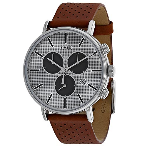 腕時計 タイメックス メンズ Timex Men's Quartz Stainless Steel Strap, Brown, 20 Casual Watch (Model