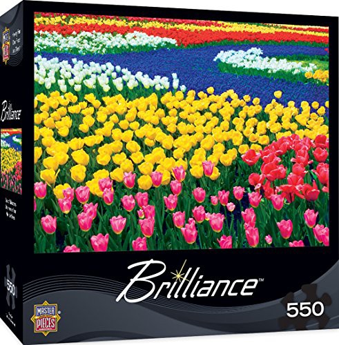 ジグソーパズル 海外製 アメリカ MasterPieces Brilliance Sea of Blossoms - Tulips 550