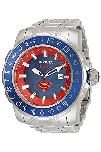 安心の正規輸入品 腕時計 インヴィクタ インビクタ Invicta Men S 58mm Limited Ediiton Dc Comics Kryptonian Superman 早期予約特典あり 腕時計 腕時計メンズ Mncomercial Com Br