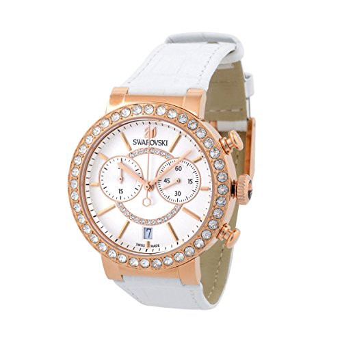 腕時計 スワロフスキー（SWAROVSKI） レディース Swarovski 5080602 Citra Sphere Chrono White Ros