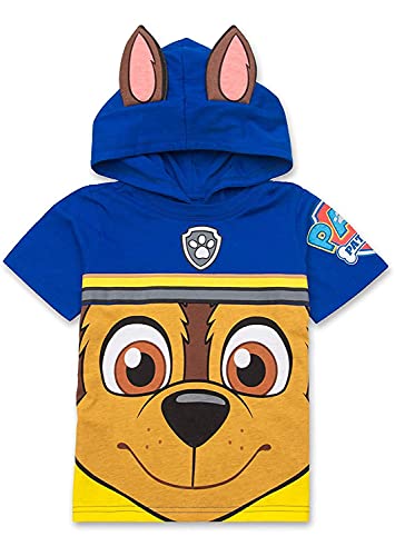激安買取 大阪 パウパトロール 日本サイズ100相当 半袖tシャツ 子供服 3t フード付き チェイス 子供服 フ キッズ フード付き フ ブルー どこで 買う
