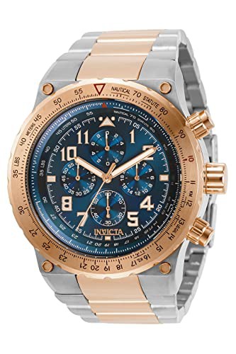 腕時計 インヴィクタ インビクタ Invicta Aviator Chronograph Quartz Blue Dial Men's Watch 30470