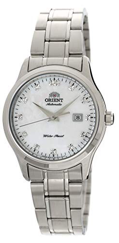 腕時計 オリエント レディース Orient "Charlene" Classic Automatic Pearl Dial Swarovski Crystal Ste