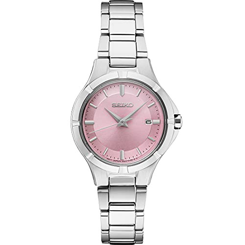 腕時計 セイコー レディース Seiko Women's Japanese Quartz Dress Watch with Stainless Steel Strap, S