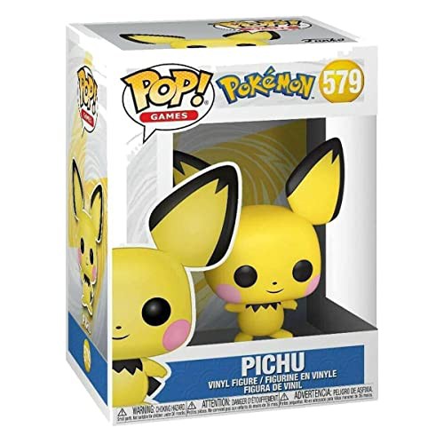 ファンコ FUNKO フィギュア Funko Pop! Games: Pokemon - Pichu, Multicolor,3.75 inches