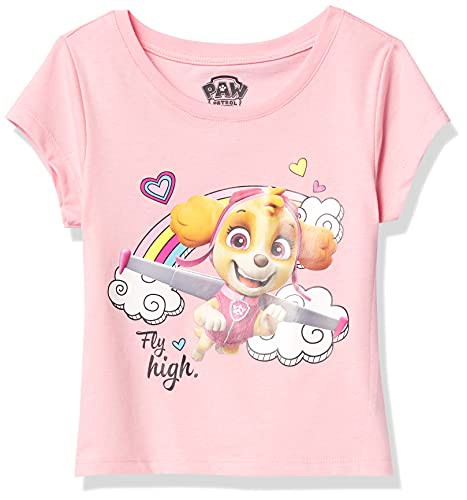 激安ブランド パウパトロール 子供服 半袖tシャツ 2t 日本サイズ95相当 スカイ ピンク キッズ ファッション 男 格安人気