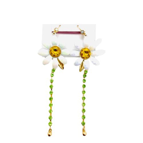 ベッツィ・ジョンソン ピアス アメリカ Betsey Johnson Daisy Flower Linear Earrings for Women