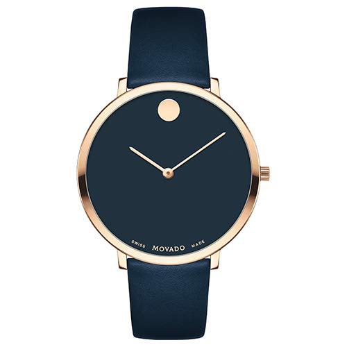 腕時計 モバード レディース Movado Modern 47 Navy Dial Ladies 35 mm Watch 0607390