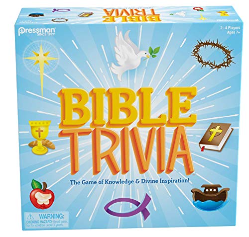 購入店舗 のtrivia ボードゲーム By The Pressman アメリカ 英語 Pressman Game Of ボードゲーム Bible Knowledge Divine Inspiration オンライン卸し売り の