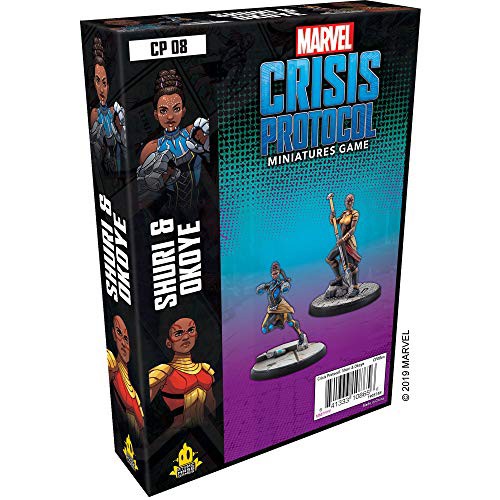 Protocol Crisis Shuri アメリカ 英語 Character Pack ネットショッピング Okoye ボードゲーム Character 通販 Marvel And Miniatures Batt