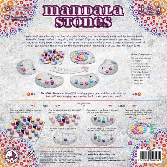 Board Dice Stonesの通販は 通販 商品ロットナンバー おもちゃ 趣味 ボードゲーム Mandala ボードゲーム アメリカ And マニアックス 英語 店