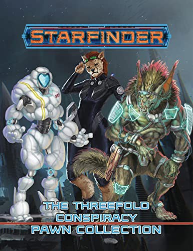 正規販売店 英語 Threefold 通販 Pawn Conspiracy Paizo ボードゲーム Starfinder The ボードゲーム Collection Pawn アメリカ 特価