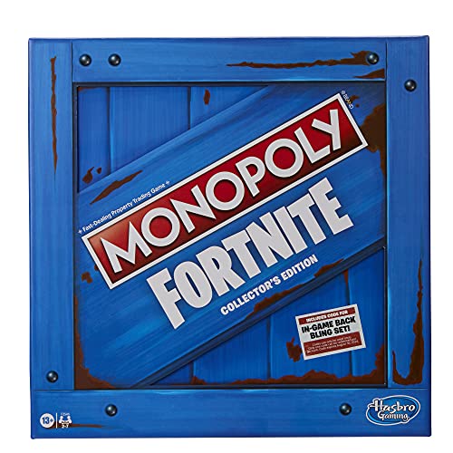数量限定 ボードゲーム 英語 アメリカ Monopoly Fortnite Collector S Edition Board Game Inspired By Fortnite 人気ブランド