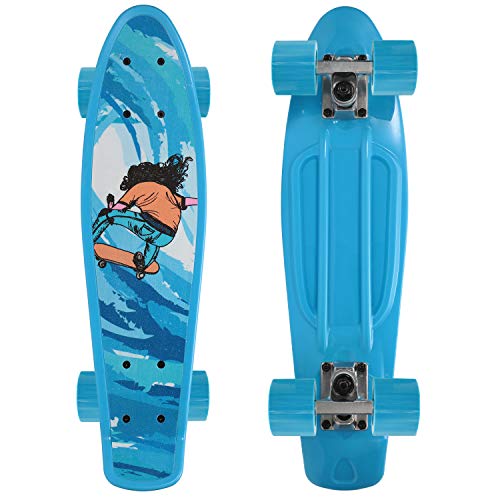 メール便なら送料無料 スタンダードスケートボード スケボー 海外モデル Whitefang Skateboards Colorful Wheels Sk 送料込