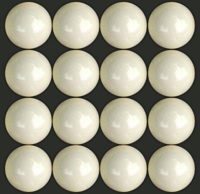 海外輸入品 ビリヤード Box of 16 Coin Op Oversized Pool Table Billiard Cue Ball 2 3/8"