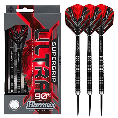 進化版 海外輸入品 ダーツ Harrows Supergrip Ultra 90 Tungsten Steel Tip Darts 22 感謝価格