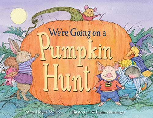 海外製絵本 知育 英語 We're Going on a Pumpkin Hunt