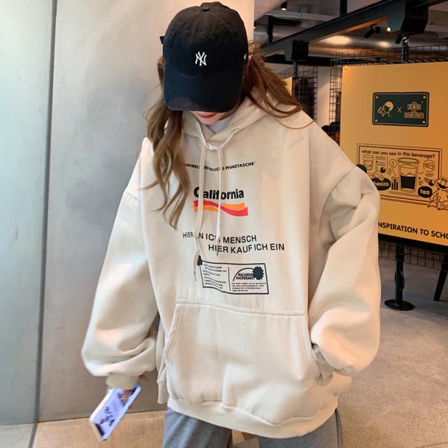 冬服 レディース パーカー 韓国 ファッション レディース 冬 ロゴ プリント 裏起毛 パーカー ビッグシルエット フード スウェット パーの通販はau Pay マーケット Vestito 商品ロットナンバー