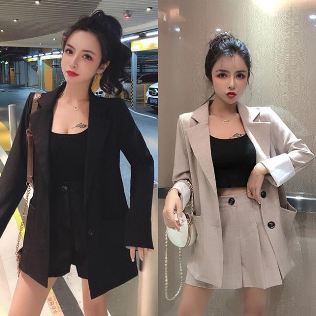 春服 レディース セットアップ キュロット パンツ ジャケット 韓国 ファッション レディース 上下セット カジュアルスーツ ショートパンの通販はau Pay マーケット Vestito 商品ロットナンバー