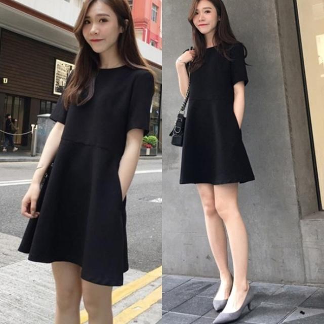 ミニワンピース 半袖 ドレス ミニ 夏服 レディース ワンピース 夏服 レディース 韓国 ファッション レディース 切り替え フレア ワンピーの通販はau Pay マーケット Vestito 商品ロットナンバー